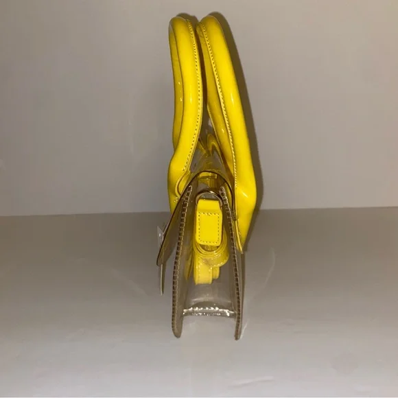 Yellow/Clear see-through handbag - Picture 2 of 6